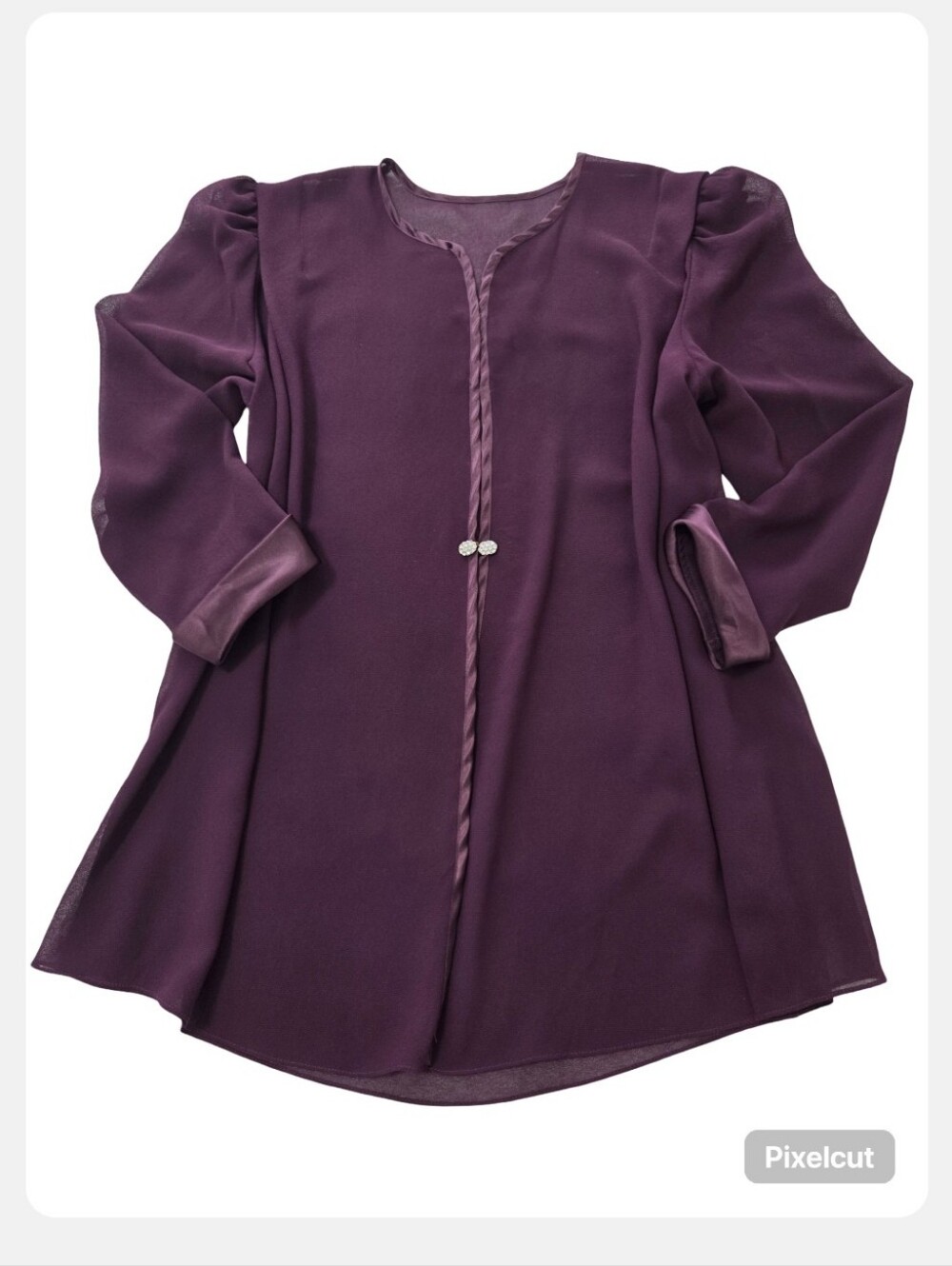 Sheer Plum Jacket.